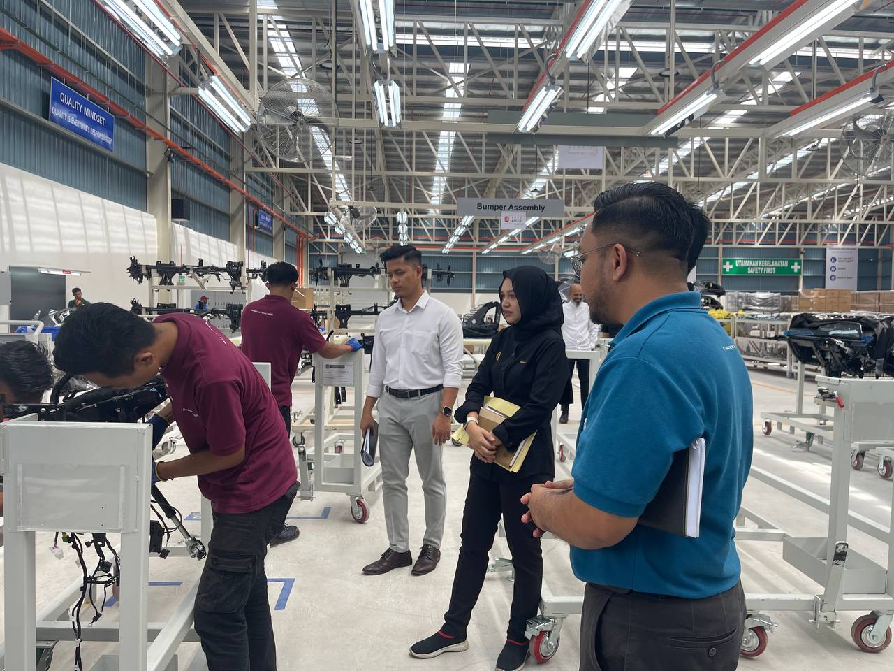 A Factory Visit Session To Sime Darby Auto Module Sdn Bhd and Sime Darby Auto Interior Sdn Bhd