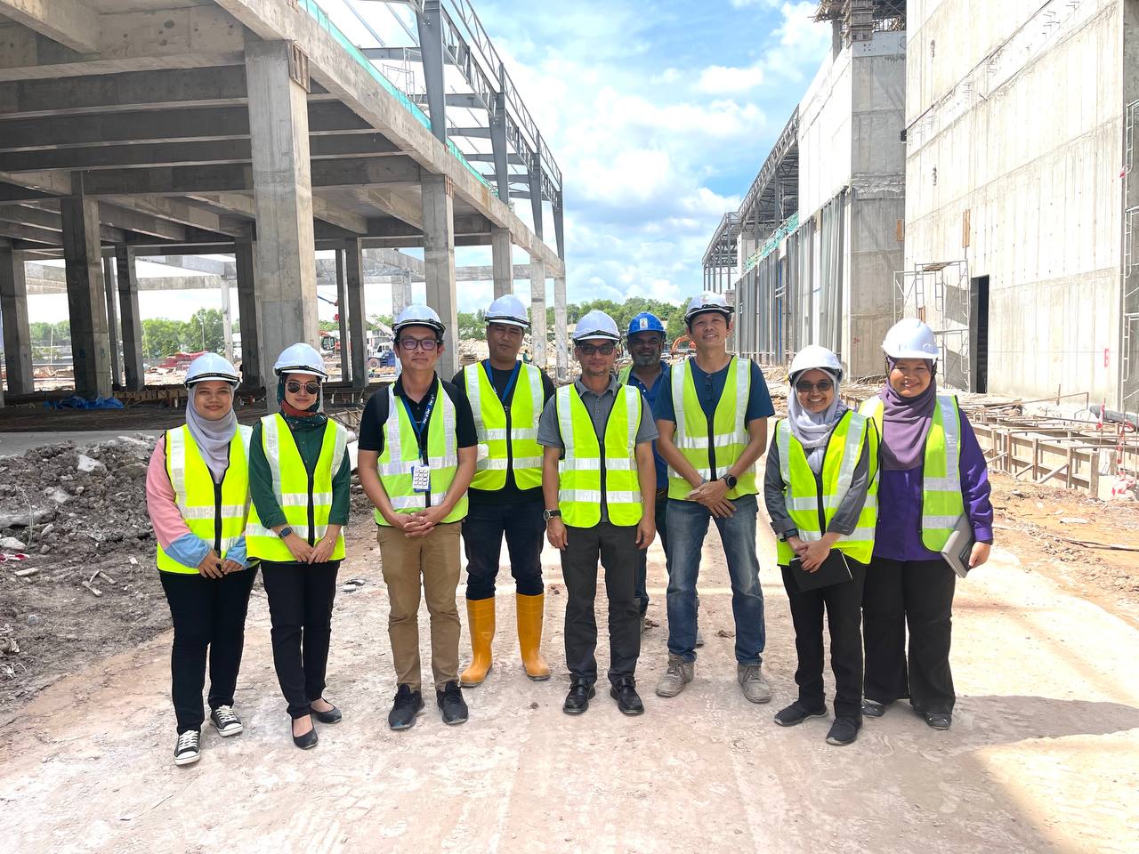 The Site Visit Session to Ferrotec Manufacturing Malaysian Sdn Bhd Factory